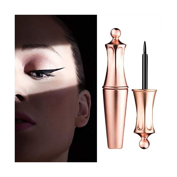 Eyeliner noir magnétique pour femmes Séchage rapide Longue durée facile à porter Eyeliner liquide pour faux cils magnétiques 