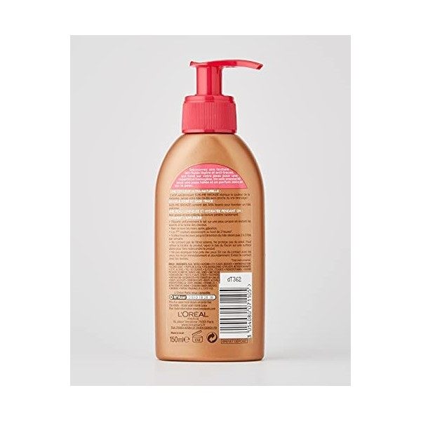 LOréal Paris - Lait Fondant Aubronzant Visage & Corps - Hydratant et Lissant - Pour un Hâle Uniforme et un Bronzage Naturel 