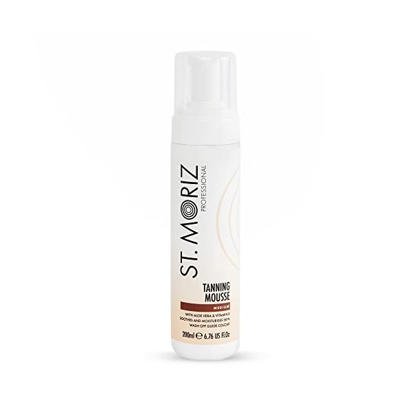 St. Moriz Mousse bronzante moyenne Professional Develop, 200 ml