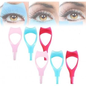 Protecteur applicateur de mascara – Outils 3 en 1 pour application de mascara, outil de protection pour cils supérieurs et in
