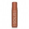 COCOSOLIS SOLIS Dark autobronzant foncée visage et corps, mousse pour un bronzage riche, naturel et longue durée, au DHA végé