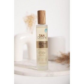 TanOrganic Huile Autobronzante Faux Bronzage Certifiée Biologique Naturelle et Vegan 100 ml - Pour un Teint Éclatant Naturel 