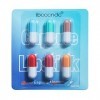 Richolyn Lip Pills Rouge à lèvres | Rouge à lèvres en Forme Mini Pilule,Mini Rouges à lèvres 24 Heures, Mini Rouge à lèvres V