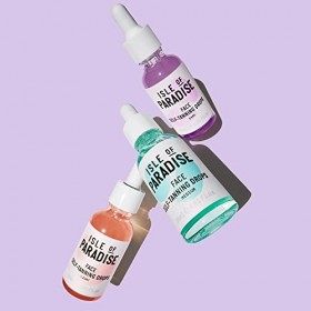Isle of Paradise Gouttes autobronzantes 30 ml - à ajouter aux soins de la peau - Ingrédients naturels et végétaliens - Tein