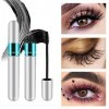 Lash Cosmetics Mascara Lash Cosmetics Mascara 5 x Longer 2 en 1 pour un effet dextension et de compactage naturel, imperméab