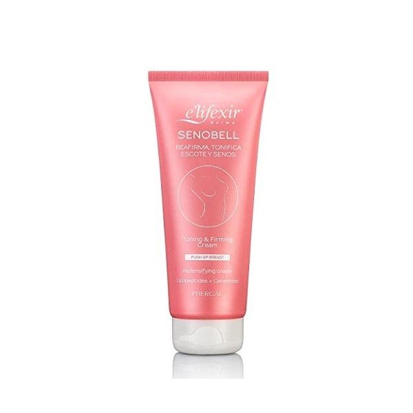 Elifexir Senobell - Crème Raffermissante pour le Buste | Avec Cocoa Butter et Shea Butter | Anti-Vergetures | Effet tenseur e