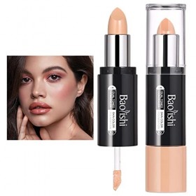 Stick anti-cernes et contours - Stick 2 en 1 pour correcteur et contour | bâtons contours durables et imperméables pour le ma