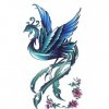 beyond Tatouage Phoenix TBS8103 - Faux tatouage - Oiseau