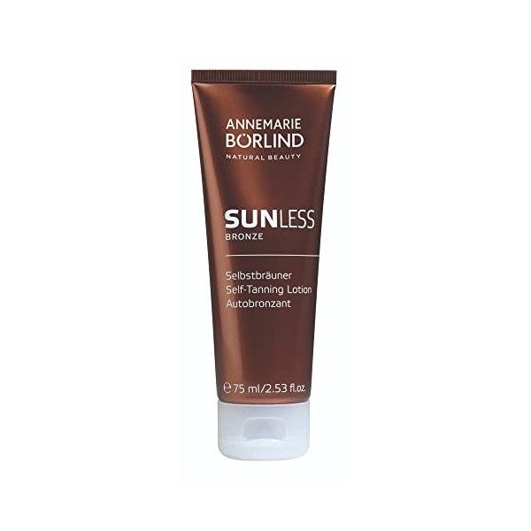 AnneMarie Börlind Sunless Bronze Unisexe, Lotion autobronzante, 1 x 75 ml 