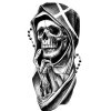 Faux tatouages en forme de tête de mort xqb528