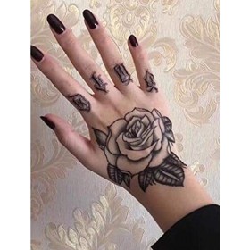 Tatouage Old School Tattoo traditionnel Roses Tattoo Tattoo Fake Tattoo SKM002