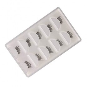 Faux cils, 5 paires deffet naturel fausses cils à faibles cils doux demi-cils rallonges de maquillage de beauté
