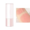 Stick Blush pour Joues | Blush rose lisse multi-usage avec tête éponge | Teinte de joues pour le maquillage des joues, des lè