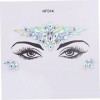 Face Jewels Tattoo Crystal Gems Tears Glitter Face Eyes Stickers pour costume Femme Face 1 Gemmes Face Stickers, Face Gems pa