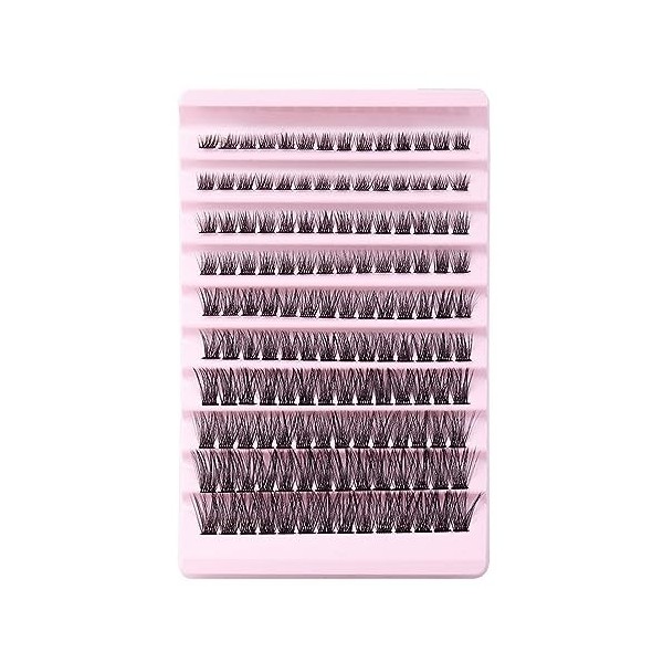 dextension de vaporeux Extensions de 140 pièces de 8 à 16mm individuels moelleux Faux Cils Magnétique Liner Black, One Size