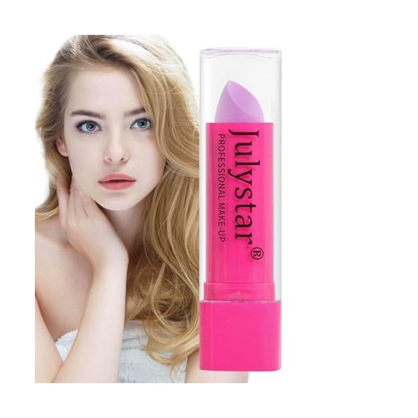 Rouge à lèvres blanc,Rouge à lèvres foncé - Rouge à lèvres violet pigmenté, résistant aux taches, sans décoloration, imperméa