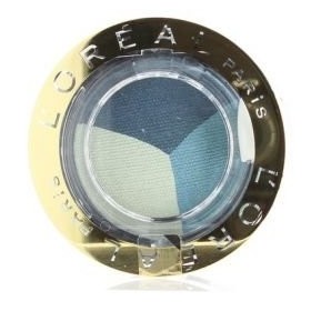 Ombre à Paupières - Color Appeal Trio Pro - N°413 Blue Fever - Spécial Yeux Bruns - LOréal