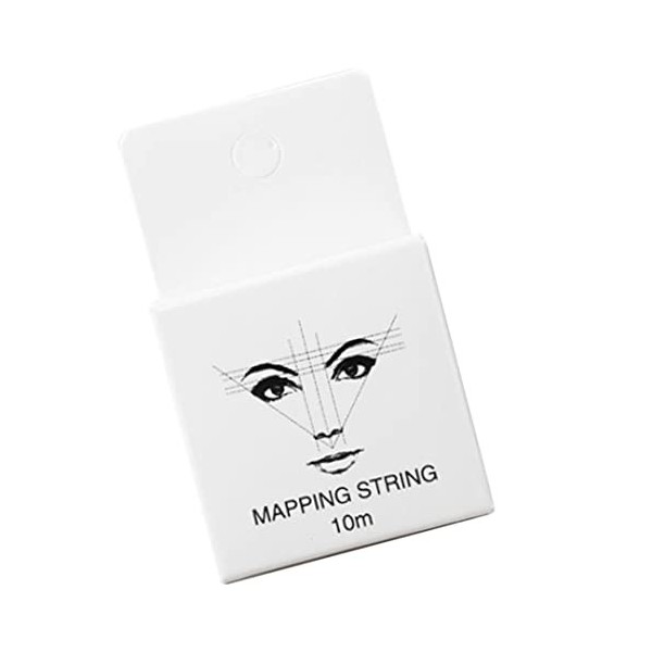 Mapping Mapping String Tattoo Brows Point Thread Box Box Line Line Tool 10m Noir, Boîte À Fil De Tatouage, Fil De Marqueur De