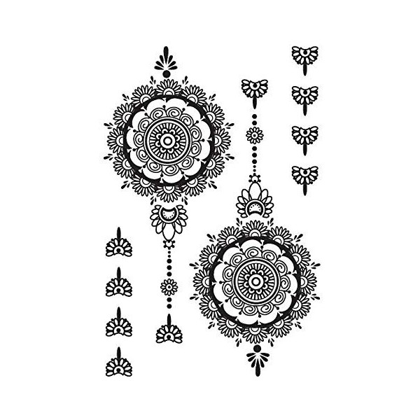 Tatouages plume faux tatouage LC-104