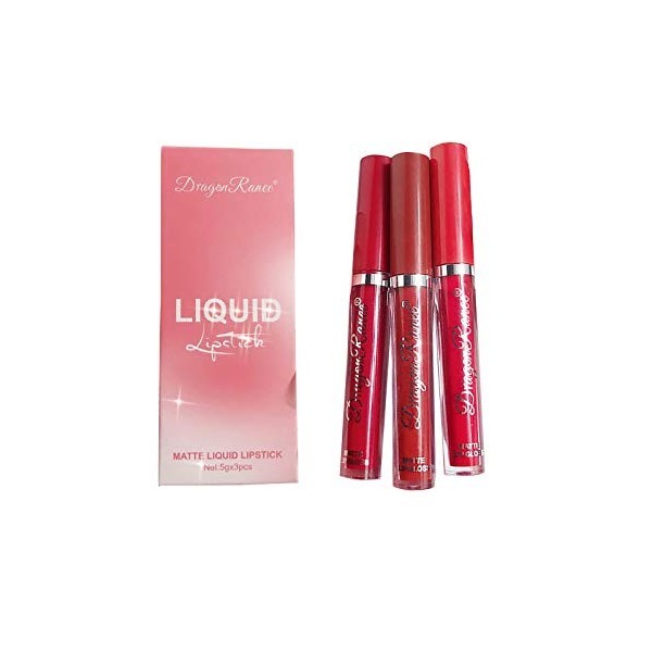 Lèvres imperméables longue beauté - 15 ml - Rouge à lèvres brillant et durable - Calendrier de lAvent - Maquillage C, taill