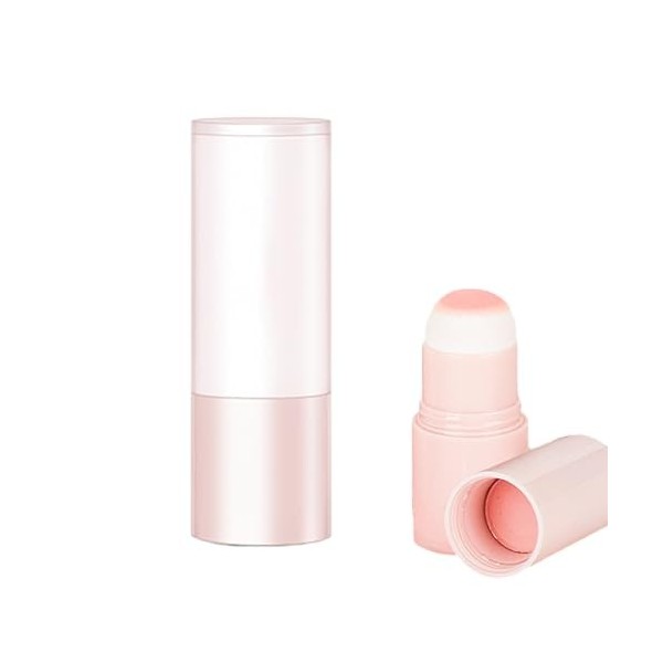 Blush crème pour joues - Blush rose mélangeable avec tête éponge | Teinte de joues pour le maquillage des joues, des lèvres e