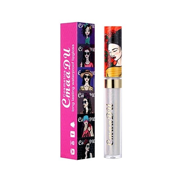 11 couleurs Gloss à lèvres brillant à lèvres velouté hydratant longue durée pas facile à décolorer brillant à lèvres anti-adh