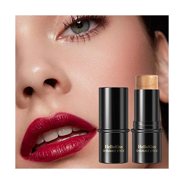 Contour Highlighter Wand, Contour Wand Visage Maquillage Contouring Stick, Highlighter Liquide, Contouring Stick, Facile À Mé