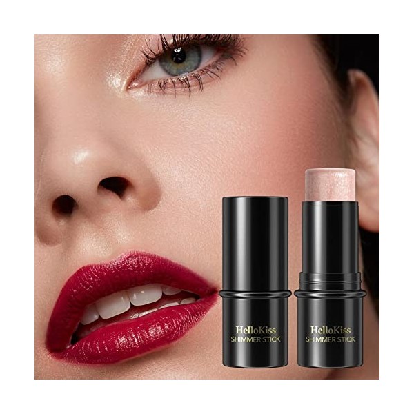 Contour Highlighter Wand, Contour Wand Visage Maquillage Contouring Stick, Highlighter Liquide, Contouring Stick, Facile À Mé