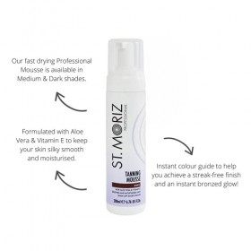 St. Moriz Professional Tanning Mousse Dark 200ml