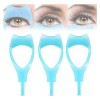 Mascara Shield Applicateur de protection, outils 3 en 1 pour application de mascara, outils de mascara 3 en 1, outil de prote