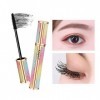 Clest F&H Mascara 3D Lash Uxuriously plus longs, plus épais, cils volumineux, imperméables, durables, amovibles dans leau ch