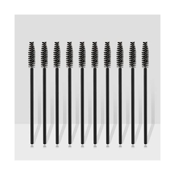 Disposable Eyelash Brush Soft Eyelash Brush Mascara Wand Applicator for Eyelash Extension Makeup Kit for Women Girls 50Pcs Bl