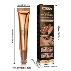 New Bronzer Stick Contouring Stick, Contouring Maquillage Stick Contouring Visage, Hiligter Maquillage Femme, Crème Bronzer C
