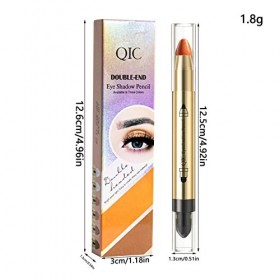 Bâton de fard à paupières, bâton éclaircissant à double tête, pinceaux de maquillage pour les yeux, bâton éclaircissant pour 