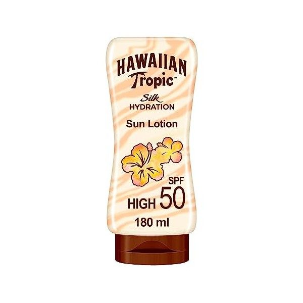 Hawaiian Tropic - Lotion Solaire Hydratante - Silk Hydration - SPF 50