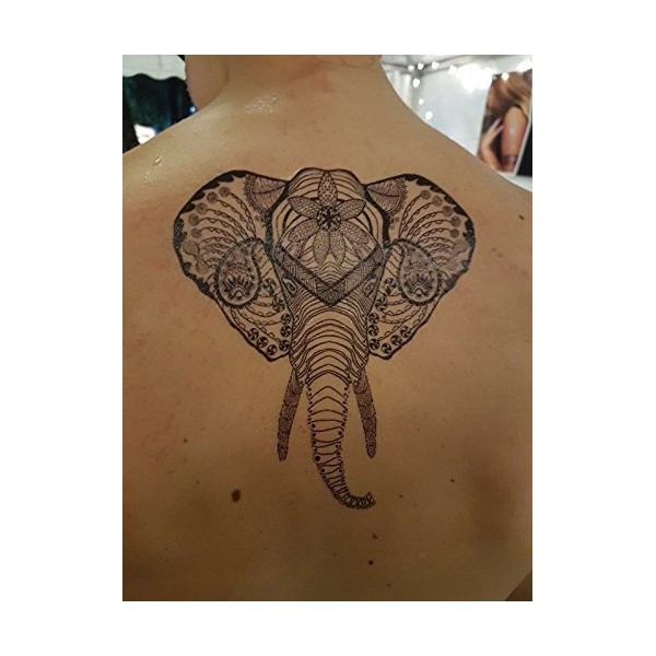 Tatouage temporaire éléphant faux tatouage festival tatouage KM102