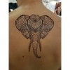 Tatouage temporaire éléphant faux tatouage festival tatouage KM102