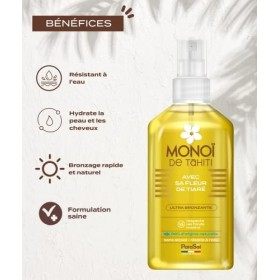 ParaSol Spray Monoï de Tahiti avec Fleur de Tiaré