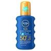 NIVEA SUN Pistolet solaire Protect & Hydrate Enfants FPS 50+ 1 x 270 ml , Spray solaire à la formule biodégradable, Crème so