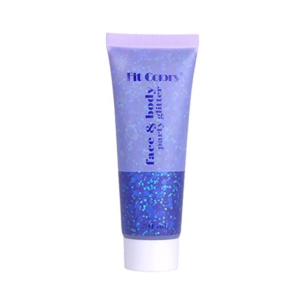 Beauté du Visage Magnifique Fard à Paupières Paillettes Longue Durée Chunky Trim Paillettes Corps Gel Fard à Paupières Abrico