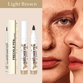 Stylo pour Tache de Rousseur,Stylo de Taches de Rousseur de Simulation Naturelle,Stylo de Maquillage de Fausses Taches de Rou