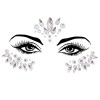 Zuofan Strass Visage, Strass Autocollant Visage, Strass Maquillage Tatouage Temporaire, Strass Visage Festival, Diamant Visag