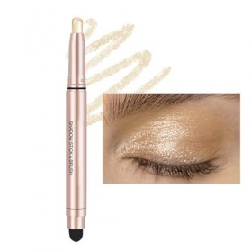 Crayon Fards à Paupières pailleté, Baton de Fard a Paupiere Pailleté, Crayon Ombre à Paupières Crème Imperméable Crayon Fard 