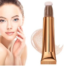 Bâton Surligneur Blush,Beauty Wand Blush Stick,Bâton De Maquillage Surligneur,Fard À Joue Stick Multifonctionnel,Contouring C