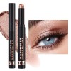 Ofanyia Set de 8 couleurs dombres à paupières, Shimmer Matte Eye Shadow Crayon Eye Brightener Stick, Smooth Texture Cream Ey