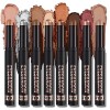 Ofanyia Set de 8 couleurs dombres à paupières, Shimmer Matte Eye Shadow Crayon Eye Brightener Stick, Smooth Texture Cream Ey