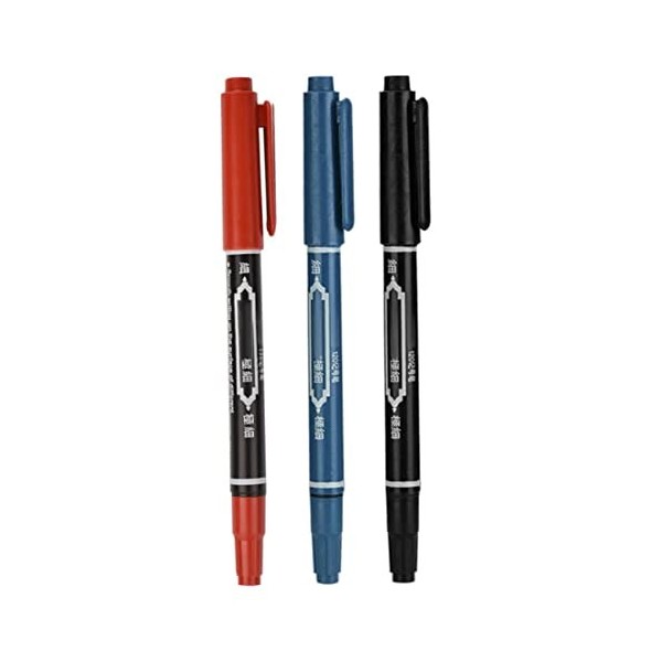 Snner 3pcs Tattoo Marker stylo étanche de marquage de la peau étanche