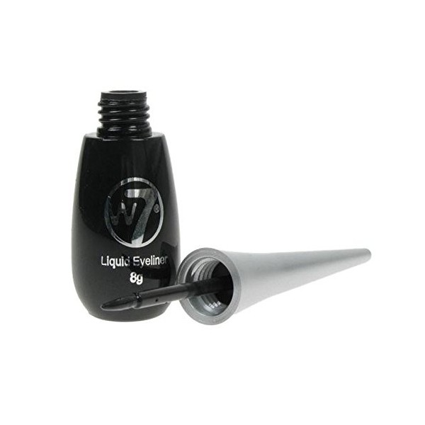 Fashion Make-Up FMU1120301 Pinceau Souple Eyeliner Liquide N°1 Noir 7 ml