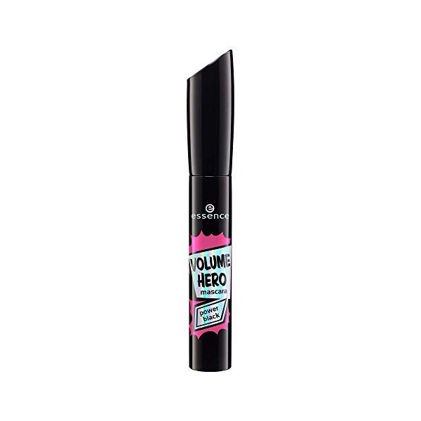 Essence Volume héros mascara Couleur : Puissance noir contenu: 7 ML Mascara pour fort, ULTRA NOIR ET VOLUMINEUX wimpern. Masc