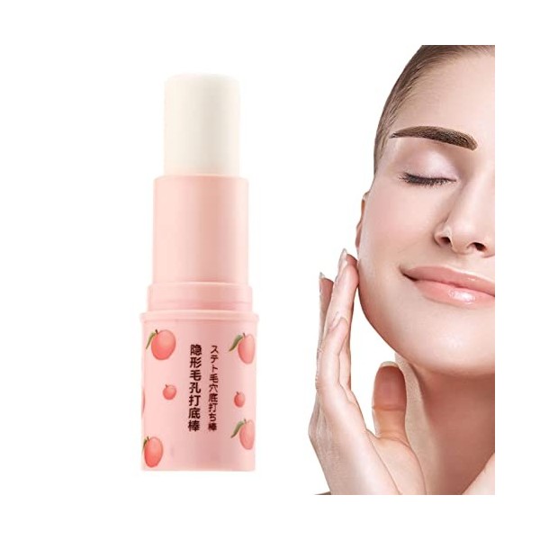 Bâton correcteur Bâton dapprêt invisible pour les pores Poreless Primer Stick Primaire Pores Couvrance intégrale Fond teint 